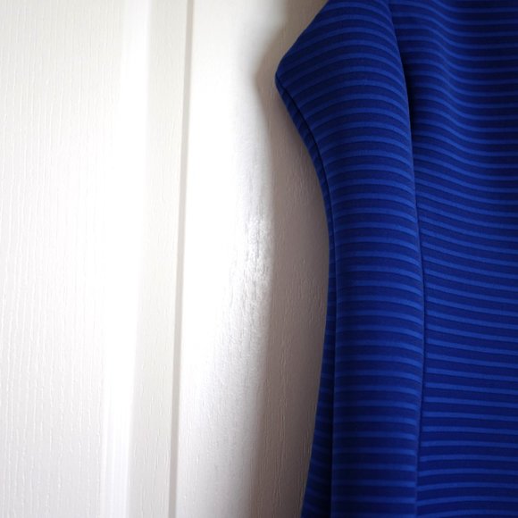 COPY - Guess Blue Sleeveless Scuba Sheath Dress Size 4 - Picture 13 of 13